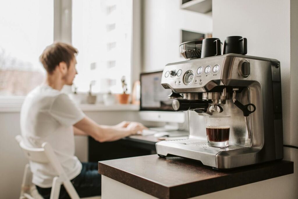 Different types of coffee makers