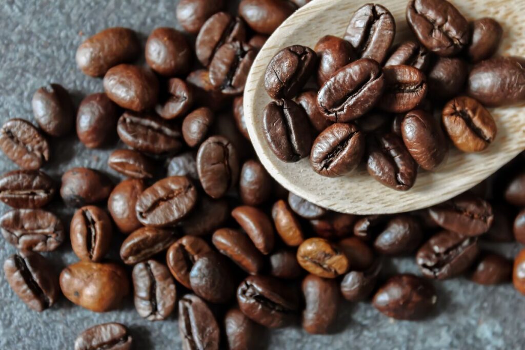  Light roast medium roast and dark roast coffee beans