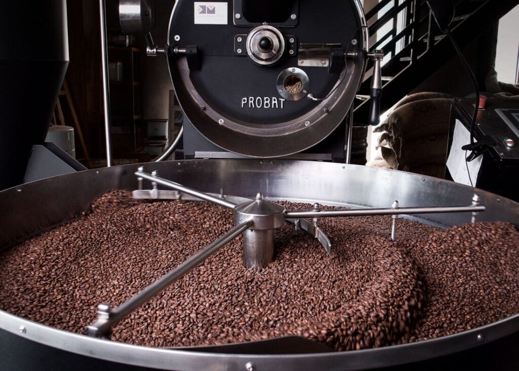 How Coffee Beans Are Roasted from green beans to roasted coffee