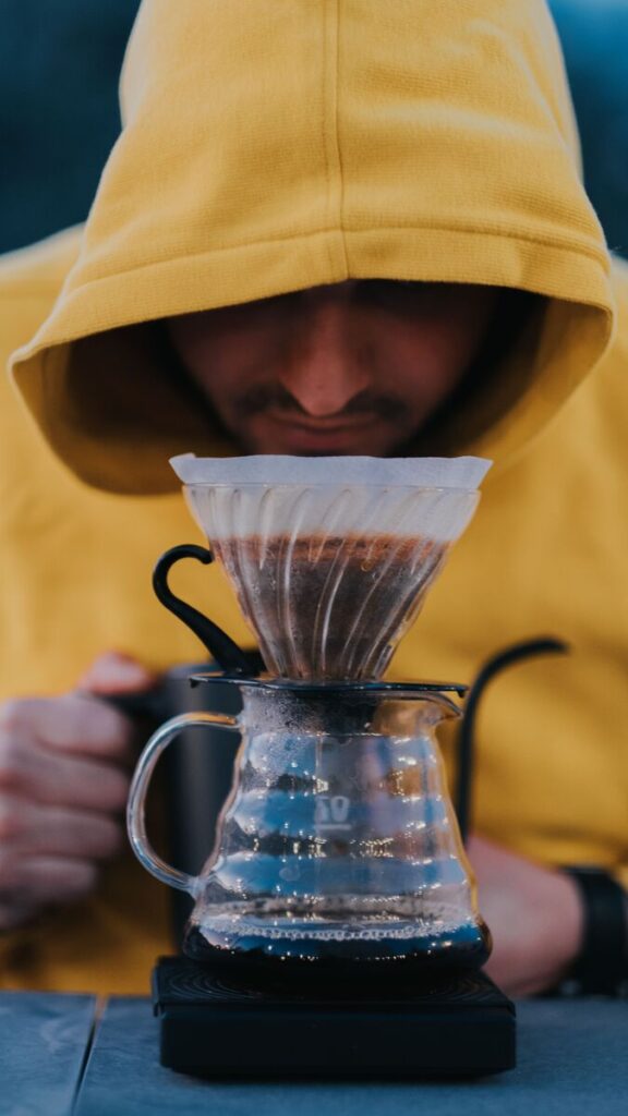 Coffee to water ratio chart for different brewing methods